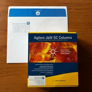 ستون کاپیلاری GC شرکت اجیلنت به شماره ساخت Agilent 125-1011 از سری Agilent J&W DB-1 به طول 15 متر - ستون با USP کد G1, G2, G9 و G38