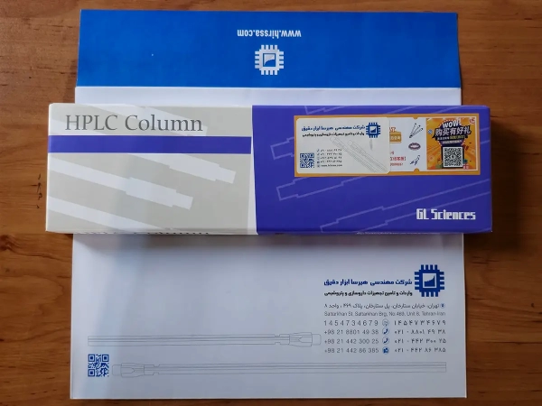 ستون HPLC به شماره ساخت GL Sciences 5020-16854 از سری InertSustain C8 با USP کد L7 شرکت جی ال ساینس - GL Sciences 5020-16854 InertSustain C8