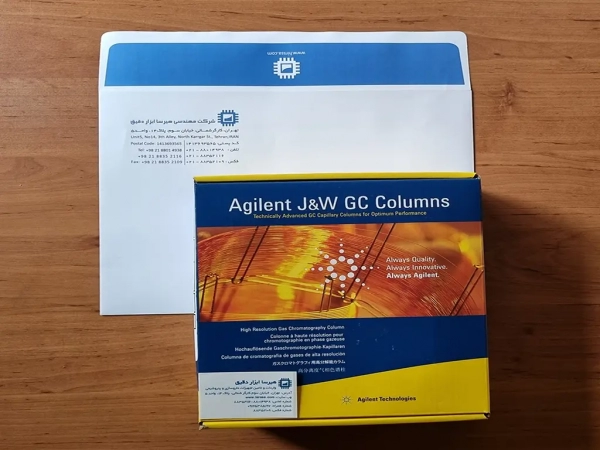 ستون کاپیلاری (موئین) GC شرکت Agilent به شماره ساخت CP7889I از سری J&W CP-Wax 52 CB به طول 50 متر - ستون با USP کد G16 و G20 و G39